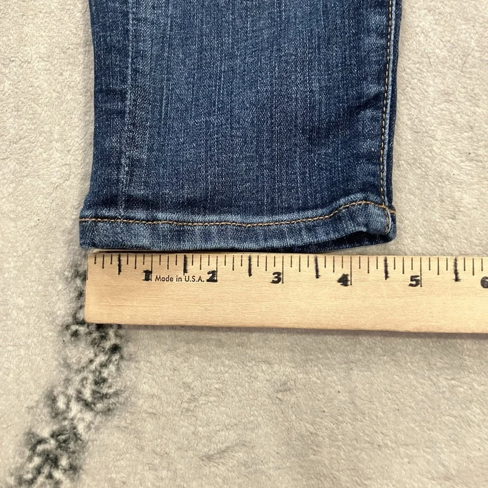 J.Crew Skinny Jeans Womens 26 Medium Wash Mid Rise Stretch Denim 5 Pocket